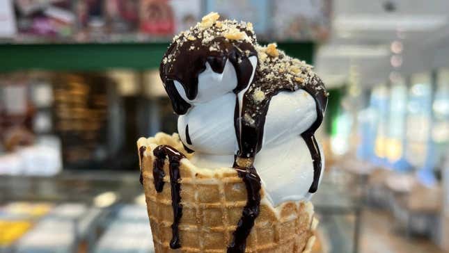 Krispy Kreme Doughnut Soft Serve