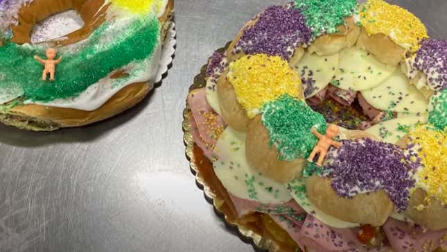 King Cake Muffuletta