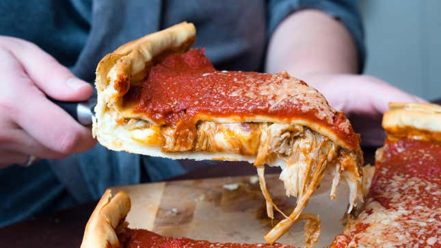stuffed pizza