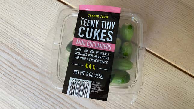 Trader Joe’s Teeny Tiny Cukes Mini Cucumbers