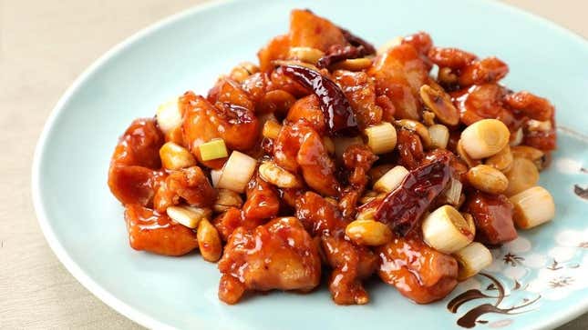 Kung Pao Chicken platter
