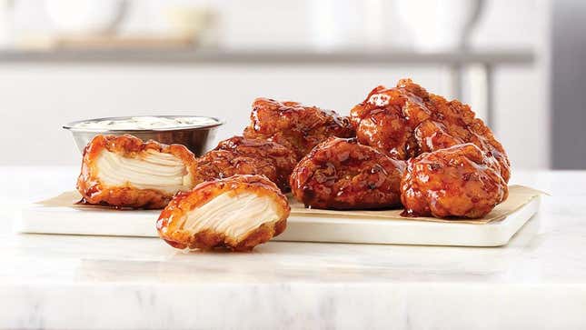 Arby's Hot Honey BBQ Boneless Wings