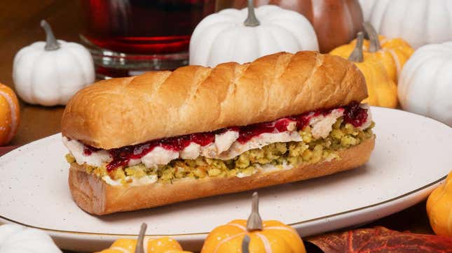 Firehouse Subs Thanksgiving Turkey Sub