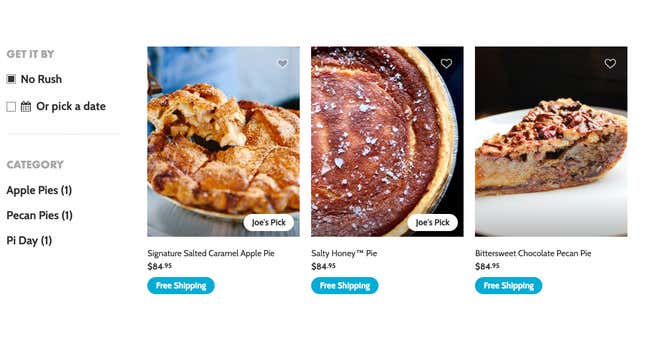 Image for article titled 16 Holiday Pies That Will Ship to Your Door for Dessert