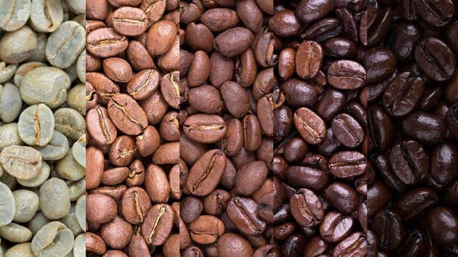 Different coffee beans