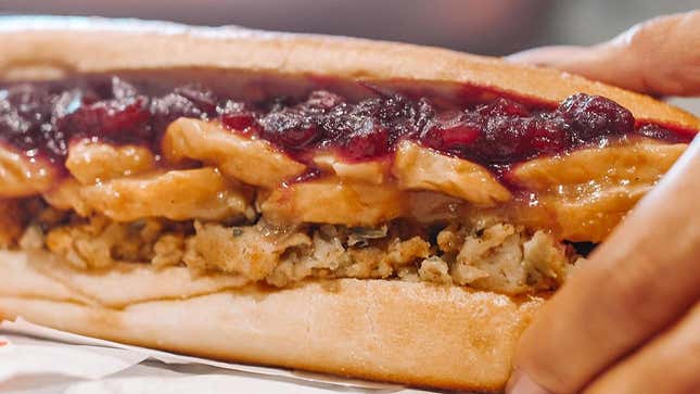 The Wawa Gobbler sandwich