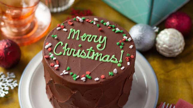 Merry Christmas cake from SusieCakes