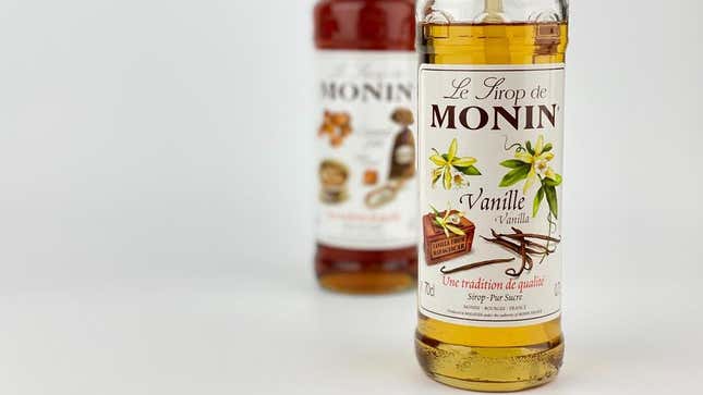 monin vanilla syrup