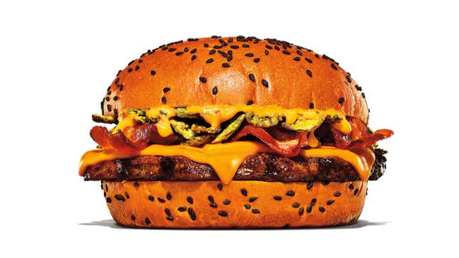 Burger King Ghost Pepper Whopper