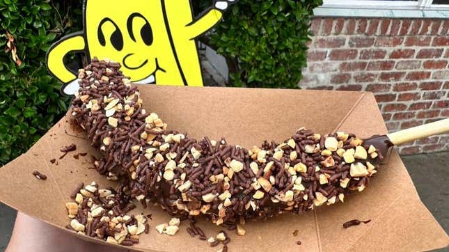 Frozen banana from Sugar ‘n Spice
