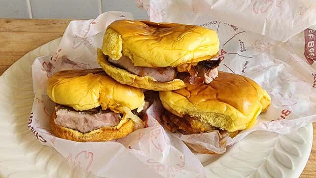 Arby’s Bourbon BBQ Sliders