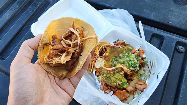 Image for article titled You’ve Never Had Tacos Served Like This Before