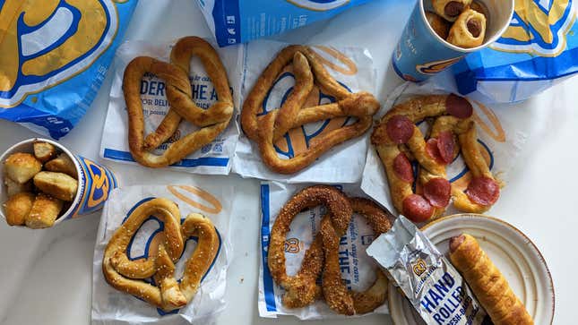 Image for article titled Auntie Anne’s Pretzels, Ranked