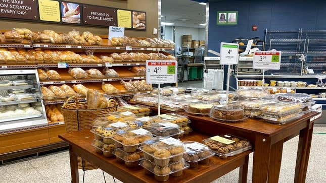 Publix Bakery Section
