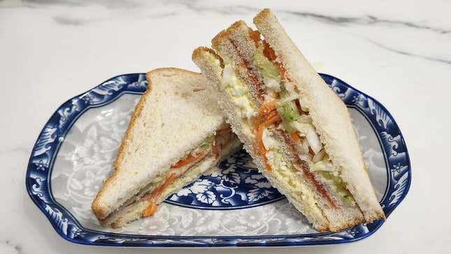 Vegetable sandwich
