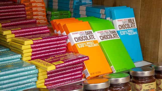 Trader Joe's chocolate bars
