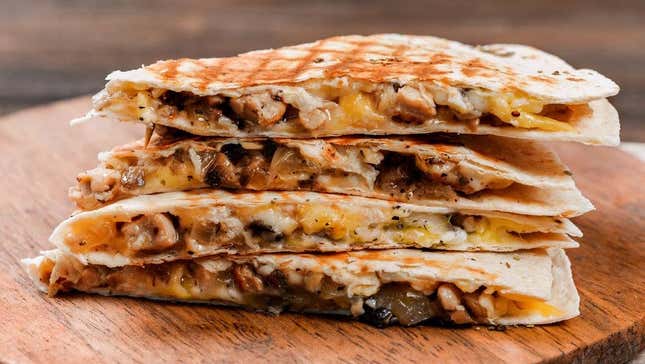 chicken quesadillas