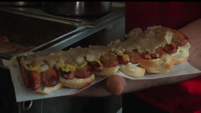That’s an armload of wieners