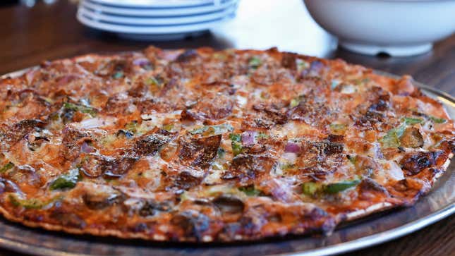 St. Louis style pizza from Imo's
