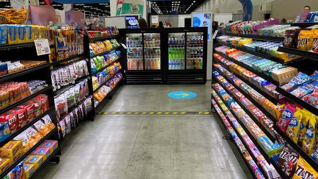 a facsimile of a convenience store